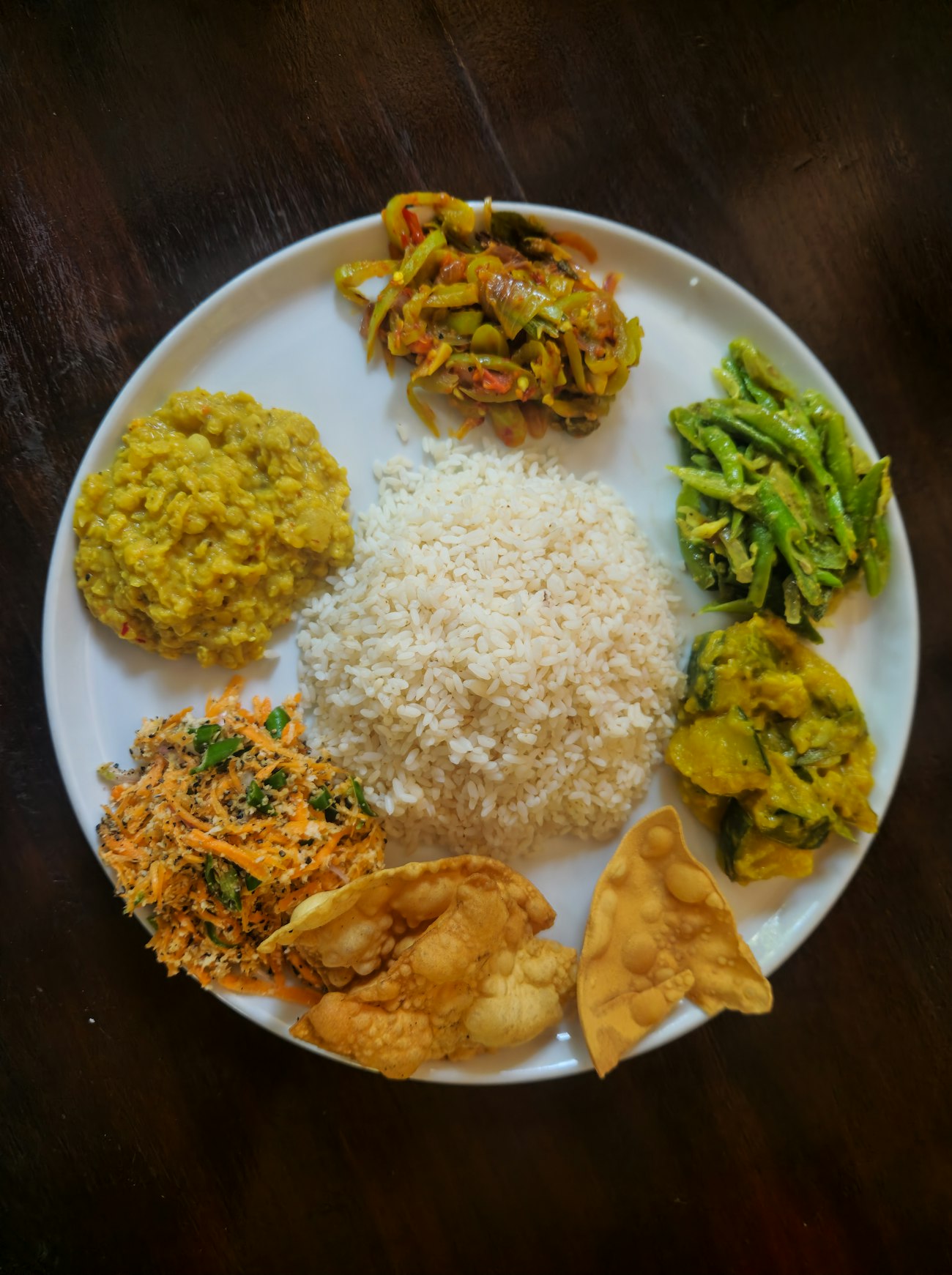 Hausgemachte Kottu Rotti